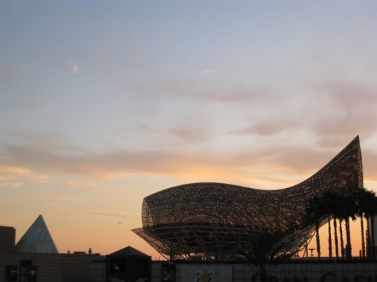 Barcelona fish at Port Olimpic